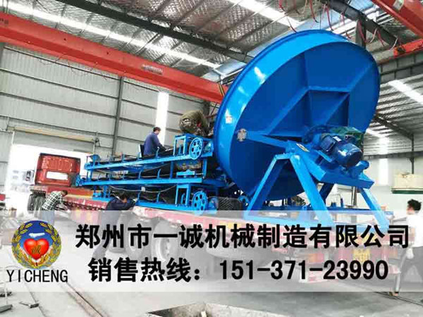 大圓盤造粒生產線設備發往廣西桂林